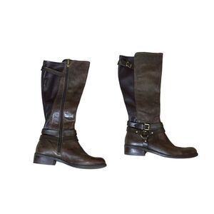 BCBG Generation Brown Riding Boots Size 38.5